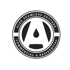 Logo for Alex Seamless Gutters