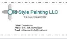 Logo for Old Style Painting, LLC