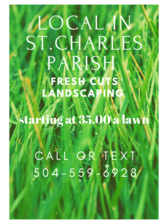 Logo for Fresh Cuts & Landscaping