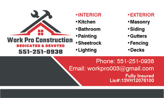 Work Pro Construction LLC logo