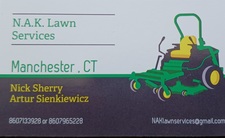 Logo for NAK Lawn Care