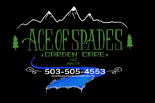 Logo for Ace of Spades Garden Care