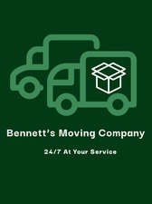 Logo for Bennett's Moving Company