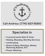 Logo for AT's Pool & Landscape