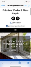Logo for Poinciana Window & Glass Repair