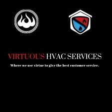 Logo for Virtuous HVAC Services, LLC