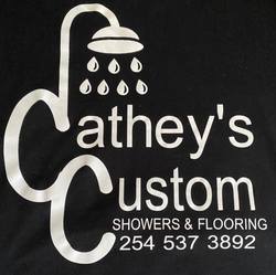 Cathey's Custom Showers and Flooring logo
