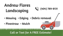 Logo for Andrew Flores Landscaping