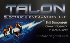 Logo for Talon Electric & Excavation LLC