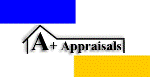 A + Appraisals  logo