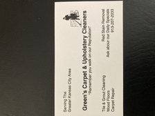 Avatar for Greens Carpet & Upholstery Cleaning