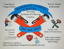 Logo for Massimillo Plumbing & Rooter