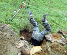 Logo for Rockys Diginit Dirt Works, LLC