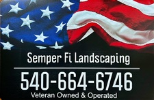 Logo for Semper Fi Landscaping and Lawn Care