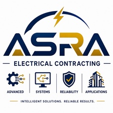 Logo for ASRA Electrical Contracting