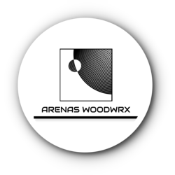 Arenas Wood Works logo