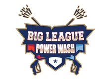 Logo for Big League Power Wash