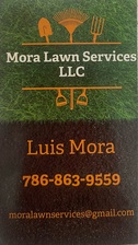 Logo for Mora Lawn Services, LLC