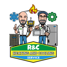 R&C Heating and Cooling Service logo