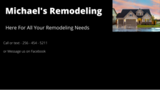 Logo for Michael's Remodeling