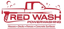 Logo for Red Wash Powerwashing