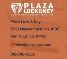 Logo for Plaza Lock & Key, Inc.