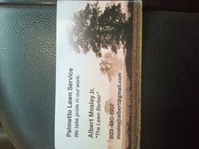 Logo for Palmetto Lawn Service