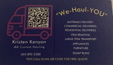 Logo for Jk’s CUSTOM HAULING LLC