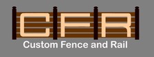 Logo for Custom Fence and Rail