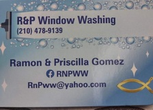 Logo for Ramon and Priscilla Window Washing