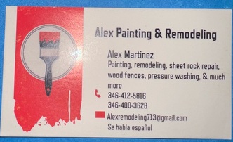 Alex Remodeling and Painting logo