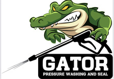 Logo for Gator Pressure Washing and Seal
