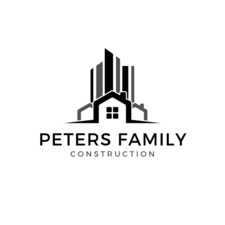 Logo for Peters Family Construction, LLC