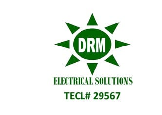 DRM Electrical Solutions logo