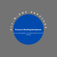 Logo for ALL N One Handyman and Pressure Washing Service