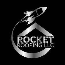 Logo for Rocket Roofing LLC