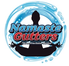 Logo for Namaste Gutters LLC