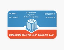 Logo for Bob & Bob Heating and Cooling LLC