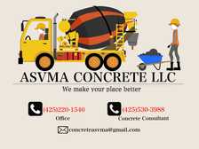 Logo for ASVMA Concrete, LLC