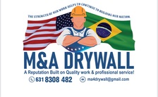 M&A Drywall logo
