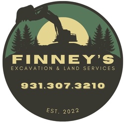 Finney's Excavation and Land Services logo