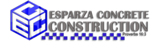 Esparza Concrete Construction logo