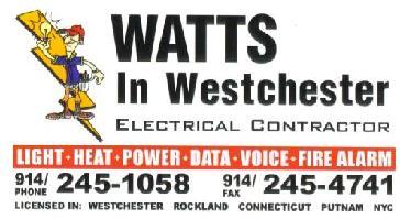 Watts in Westchester Electric, Inc logo