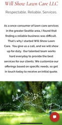 Will Show Lawn Care, LLC logo