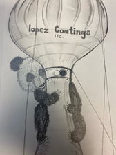 Logo for Lopez Coatings, LLC