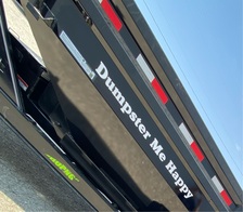 Logo for Dumpster Me Happy