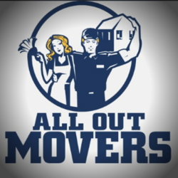 All Out Movers logo