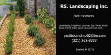 RS Landscaping logo