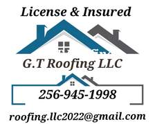 Logo for G.T. Roofing, LLC