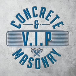 V.I.P. Concrete and Masonry logo